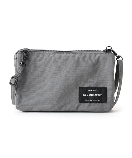 SHOO・LA・RUE(シューラルー)の「◆5ポケットミニショルダー(ショルダーバッグ・レディース・ライトベージュ/ベビーピンク/チャコールグレー/ダークグリーン/ブラック・00)」の1枚目の写真