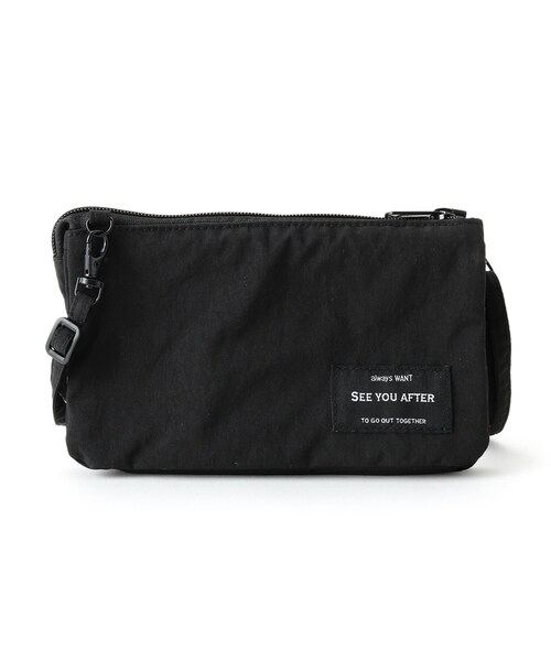 SHOO・LA・RUE(シューラルー)の「◆5ポケットミニショルダー(ショルダーバッグ・レディース・ライトベージュ/ベビーピンク/チャコールグレー/ダークグリーン/ブラック・00)」の2枚目の写真