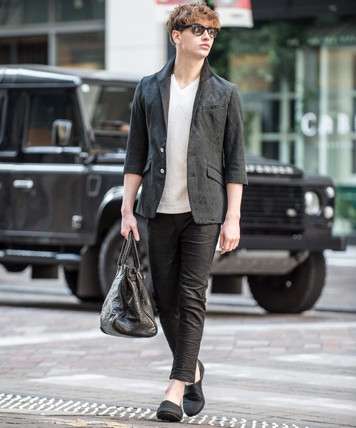 セール】COZZA-DAMASK(コッザ ダマスク)イタリアンカラー ジャケット