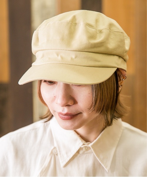 無（ム）の「コットンマリンキャスケット（キャスケット・レディース・ブラック/ベージュ・FREE）」の3枚目の写真