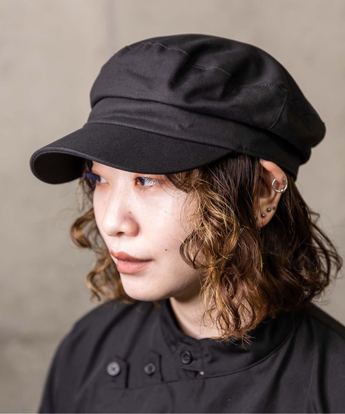 無（ム）の「コットンマリンキャスケット（キャスケット・レディース・ブラック/ベージュ・FREE）」の14枚目の写真