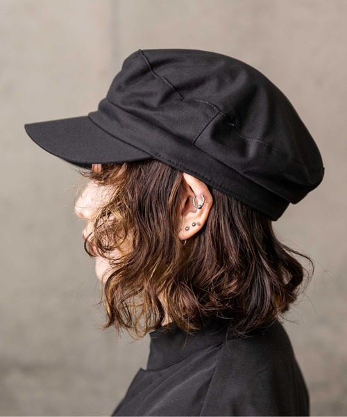 無（ム）の「コットンマリンキャスケット（キャスケット・レディース・ブラック/ベージュ・FREE）」の15枚目の写真