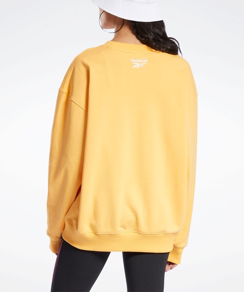 Reebok（リーボック）の「O!Oi クラブ クルーネック スウェットシャツ / O!Oi Club Crewneck Sweatshirt（スウェット・レディース・グリーン/イエローゴールド・LARGE/X-LARGE/SMALL/MEDIUM）」の6枚目の写真