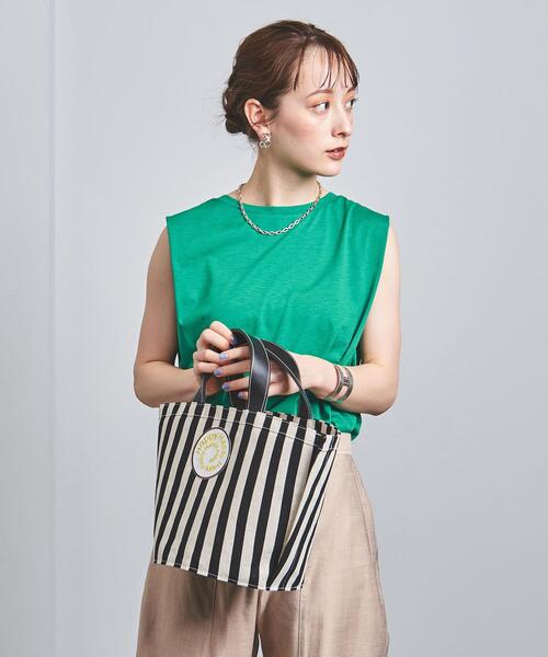 LUDLOW(ラドロー)の「別注<LUDLOW(ラドロー)>CVS ストライプ トートバッグ(トートバッグ・レディース・その他1・FREE)」の6枚目の写真