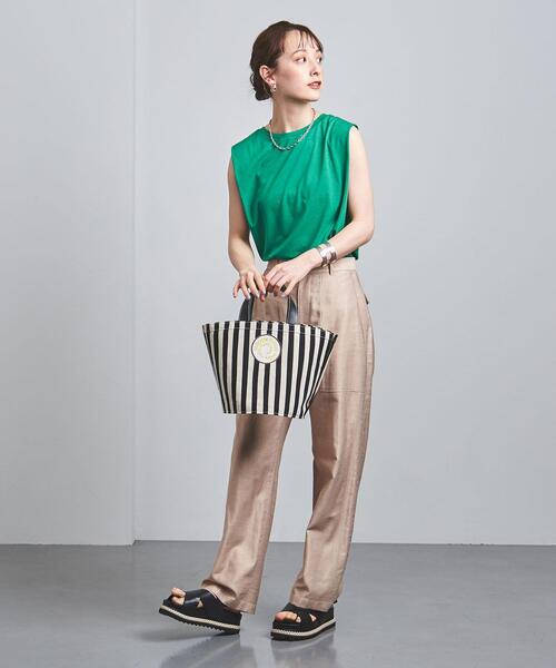 LUDLOW(ラドロー)の「別注<LUDLOW(ラドロー)>CVS ストライプ トートバッグ(トートバッグ・レディース・その他1・FREE)」の13枚目の写真