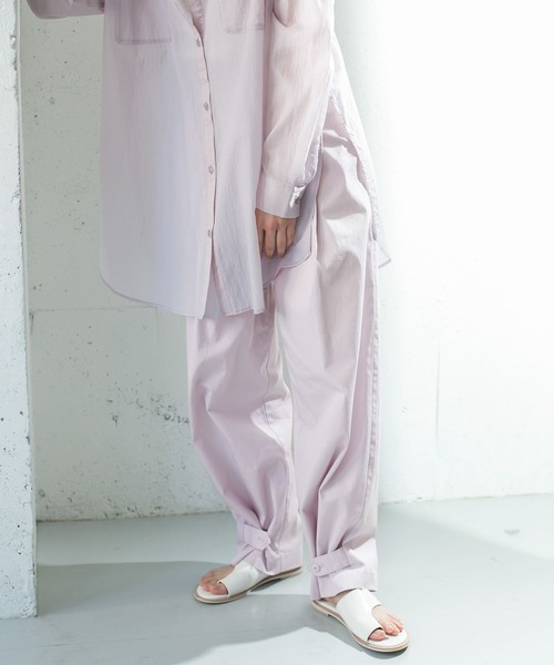 KBF（ケイビーエフ）の「ヘムボタンデザインパンツ（その他パンツ・レディース・カーキ/ピンク/ベージュ・38/36）」の12枚目の写真