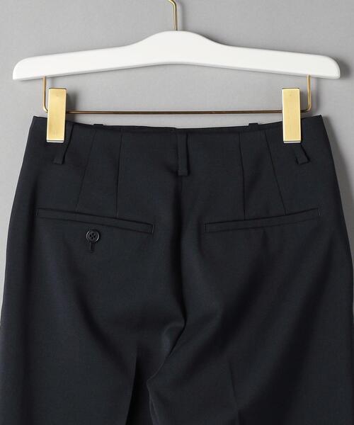 BEAUTY&YOUTH UNITED ARROWS（ビューティーアンドユースユナイテッドアローズ）の「BY ポリエステルツイルテーパードパンツ（スラックス・レディース・ネイビー/モカ・SMALL/MEDIUM/LARGE）」の14枚目の写真