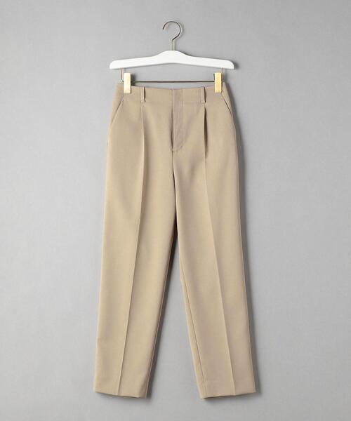 BEAUTY&YOUTH UNITED ARROWS（ビューティーアンドユースユナイテッドアローズ）の「BY ポリエステルツイルテーパードパンツ（スラックス・レディース・ネイビー/モカ・SMALL/MEDIUM/LARGE）」の19枚目の写真