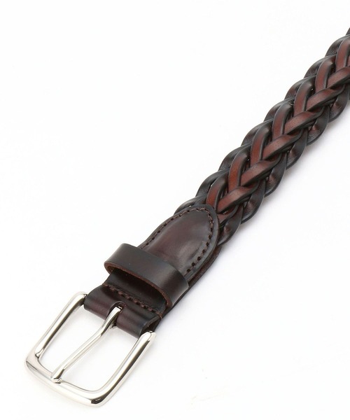 HIDEAWAYS NICOLE（ハイダウェイニコル）の「メッシュベルト（ベルト・メンズ・ダークブラウン/ブラック/キャメル・FREE）」の2枚目の写真