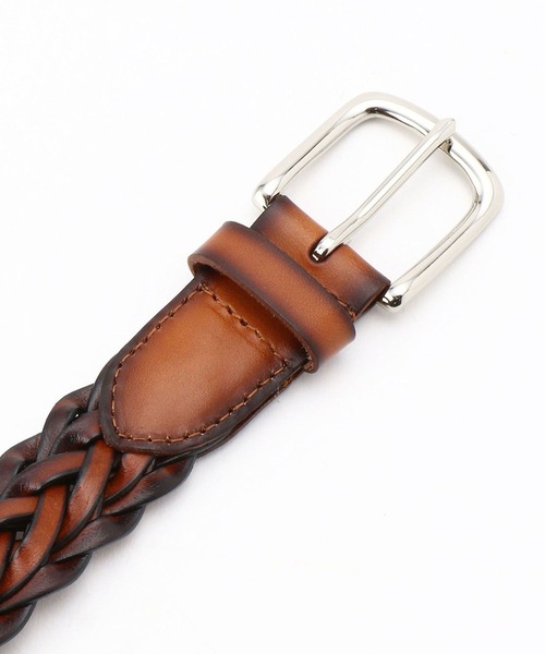 HIDEAWAYS NICOLE（ハイダウェイニコル）の「メッシュベルト（ベルト・メンズ・ダークブラウン/ブラック/キャメル・FREE）」の5枚目の写真