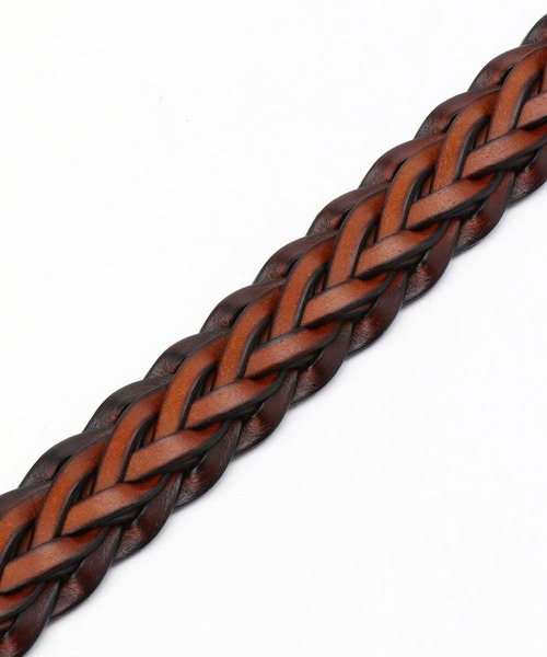 HIDEAWAYS NICOLE（ハイダウェイニコル）の「メッシュベルト（ベルト・メンズ・ダークブラウン/ブラック/キャメル・FREE）」の4枚目の写真