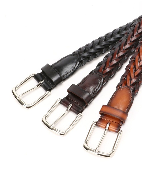 HIDEAWAYS NICOLE（ハイダウェイニコル）の「メッシュベルト（ベルト・メンズ・ダークブラウン/ブラック/キャメル・FREE）」の9枚目の写真