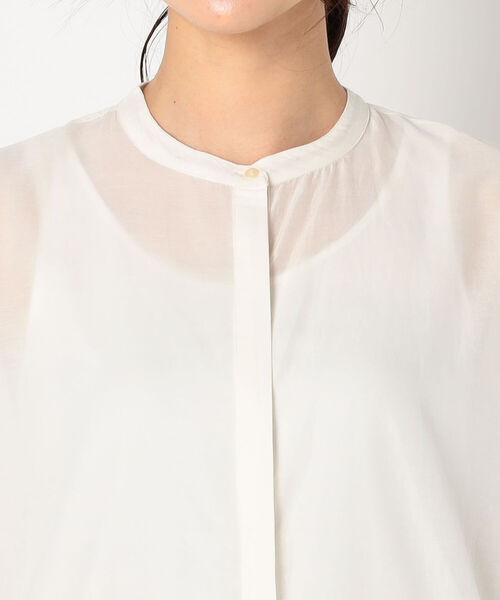 fredy repit（フレディレピ）の「ティアードロングブラウス（シャツ/ブラウス・レディース・ライトパープル/キナリ/ブラック・38）」の7枚目の写真