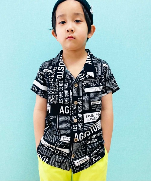 THE CASUAL（カジュアル）の「総柄レーヨンアロハシャツ キッズ（シャツ/ブラウス・キッズ・A/D/F/L/K/B/G/H/C/J/I/E・120cm/150cm/110cm/140cm/160cm/130cm）」の16枚目の写真