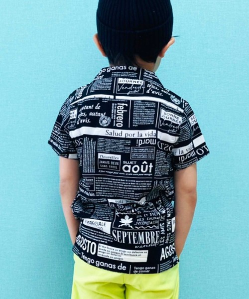 THE CASUAL（カジュアル）の「総柄レーヨンアロハシャツ キッズ（シャツ/ブラウス・キッズ・A/D/F/L/K/B/G/H/C/J/I/E・120cm/150cm/110cm/140cm/160cm/130cm）」の18枚目の写真