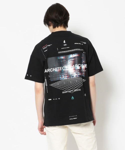 A4A（エーフォーエー）の「A4A エーフォーエー/SPACE スペースTシャツ（Tシャツ/カットソー・メンズ・ホワイト/ブラック・FREE）」の2枚目の写真