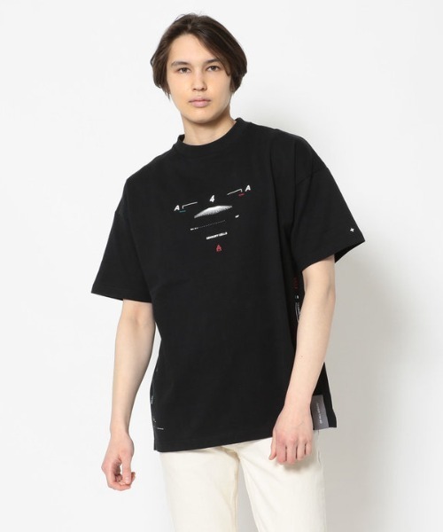 A4A（エーフォーエー）の「A4A エーフォーエー/SPACE スペースTシャツ（Tシャツ/カットソー・メンズ・ホワイト/ブラック・FREE）」の7枚目の写真