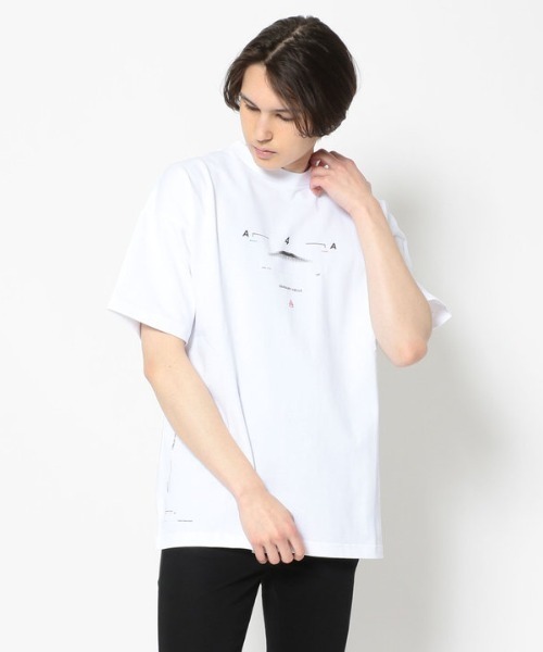 A4A（エーフォーエー）の「A4A エーフォーエー/SPACE スペースTシャツ（Tシャツ/カットソー・メンズ・ホワイト/ブラック・FREE）」の8枚目の写真