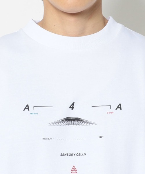 A4A（エーフォーエー）の「A4A エーフォーエー/SPACE スペースTシャツ（Tシャツ/カットソー・メンズ・ホワイト/ブラック・FREE）」の10枚目の写真