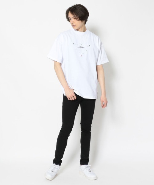 A4A（エーフォーエー）の「A4A エーフォーエー/SPACE スペースTシャツ（Tシャツ/カットソー・メンズ・ホワイト/ブラック・FREE）」の15枚目の写真