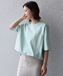 【WEB限定】SHIPS: 〈汗染み防止加工〉 ビッグシルエット ヘビーウェイト Tシャツ