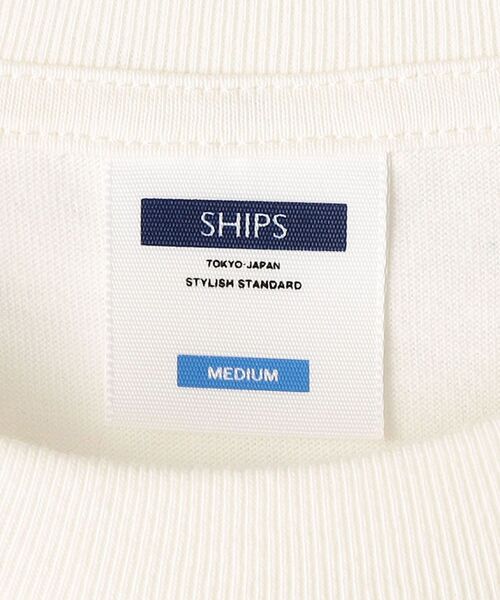 SHIPS(シップス)の「【WEB限定】SHIPS: 〈汗染み防止加工〉 ビッグシルエット ヘビーウェイト Tシャツ(Tシャツ/カットソー・メンズ・ホワイト/ブラック/グリーン/ライトブルー/ネイビー/ピンク・LARGE/X-LARGE/MEDIUM/SMALL)」の16枚目の写真