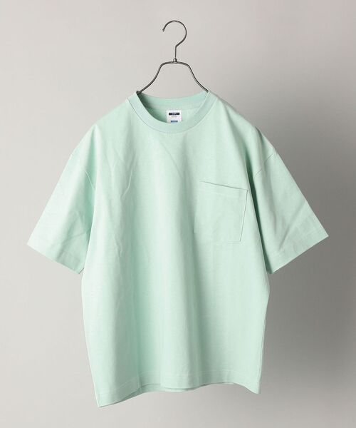 SHIPS(シップス)の「【WEB限定】SHIPS: 〈汗染み防止加工〉 ビッグシルエット ヘビーウェイト Tシャツ(Tシャツ/カットソー・メンズ・ホワイト/ブラック/グリーン/ライトブルー/ネイビー/ピンク・LARGE/X-LARGE/MEDIUM/SMALL)」の22枚目の写真