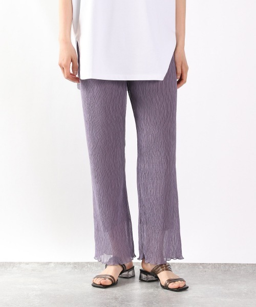 LOWRYS FARM（ローリーズファーム）の「ヨウリュウシアーパンツ　944891（その他パンツ・レディース・ブラック/パープル/オレンジ/アイボリー・FREE）」の3枚目の写真