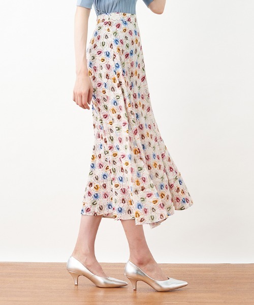 MKT（エムケーティー）の「【MKT】ロングスカ－ト（スカート・レディース・オフホワイト・2）」の9枚目の写真