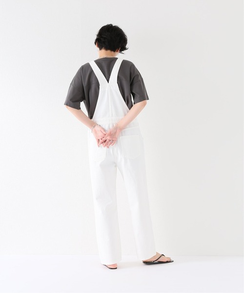 Simplicite（サンプリシテ）の「コットンテンセル オーバーゆるTシャツ（Tシャツ/カットソー・レディース・ホワイト/チャコールグレー/ピンク・FREE）」の8枚目の写真