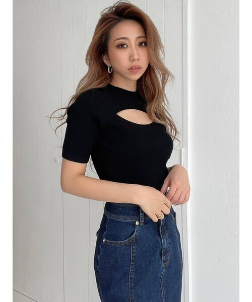 RESEXXY(リゼクシー)の「ロングデニムシフォンプリーツスカート(デニムスカート・レディース・ホワイト/ベージュ/インディゴブルー・SMALL/MEDIUM)」の16枚目の写真