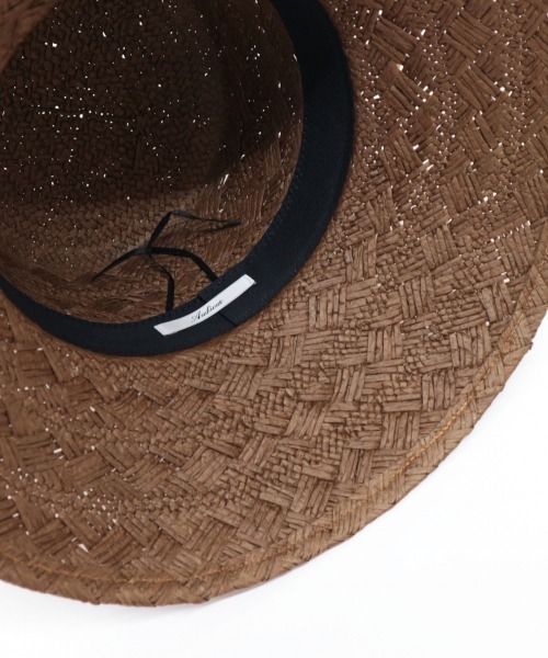 AMBIENT（アンビエント）の「ﾍﾟｰﾊﾟｰﾊﾞｹｯﾄﾊｯﾄ（ハット・レディース・ブラウン・FREE）」の7枚目の写真