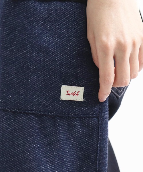 salle de bal（サルデバル）の「FRIENDSHILL / フレンズヒル ショートエプロン 撥水 防シワ MS-174-20 FRH（エプロン・レディース・ブラウン/ネイビー・FREE）」の13枚目の写真