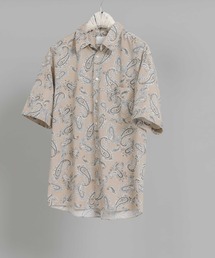URBAN RESEARCH DOORS | White Label　ペイズリー レギュラーカラーシャツ(シャツ/ブラウス)