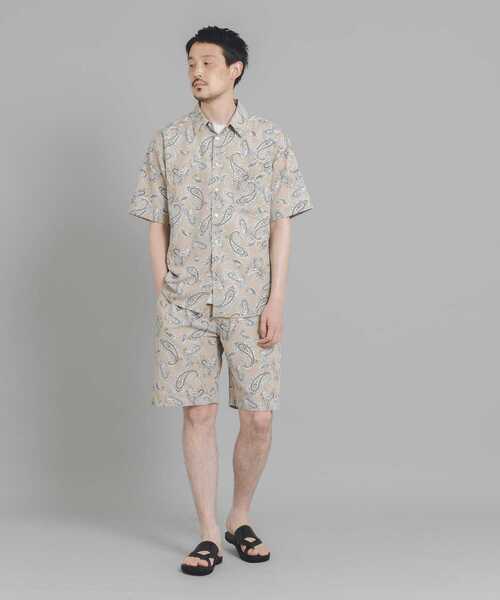 URBAN RESEARCH DOORS（アーバンリサーチドアーズ）の「White Label　ペイズリー レギュラーカラーシャツ（シャツ/ブラウス・メンズ・ベージュ系その他・MEDIUM/LARGE）」の16枚目の写真