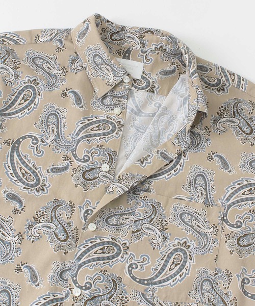 URBAN RESEARCH DOORS（アーバンリサーチドアーズ）の「White Label　ペイズリー レギュラーカラーシャツ（シャツ/ブラウス・メンズ・ベージュ系その他・MEDIUM/LARGE）」の15枚目の写真