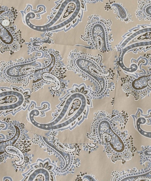URBAN RESEARCH DOORS（アーバンリサーチドアーズ）の「White Label　ペイズリー レギュラーカラーシャツ（シャツ/ブラウス・メンズ・ベージュ系その他・MEDIUM/LARGE）」の13枚目の写真