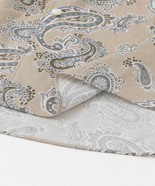 URBAN RESEARCH DOORS（アーバンリサーチドアーズ）の「White Label　ペイズリー レギュラーカラーシャツ（シャツ/ブラウス・メンズ・ベージュ系その他・MEDIUM/LARGE）」の17枚目の写真