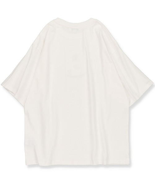 SPINNS(スピンズ)の「【ビッグサイズ】スケーターボーイイラストTシャツ(Tシャツ/カットソー・メンズ・オフホワイト/アイボリー/グリーン・M/L)」の20枚目の写真