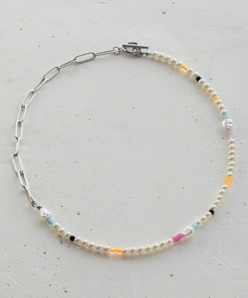 GOLDY（ゴールディ）の「パール & チェーン セパレーション ネックレス（ネックレス・レディース・ゴールド/シルバー・FREE）」の11枚目の写真