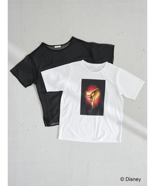 earth music&ecology(アースミュージックアンドエコロジー)の「『ディズニー ツイステッドワンダーランド』earth シアーTシャツセット *(Tシャツ/カットソー・レディース・ラベンダー/グリーン/ブルー/パープル/ボルドー/レッド/オレンジ・FREE)」の10枚目の写真