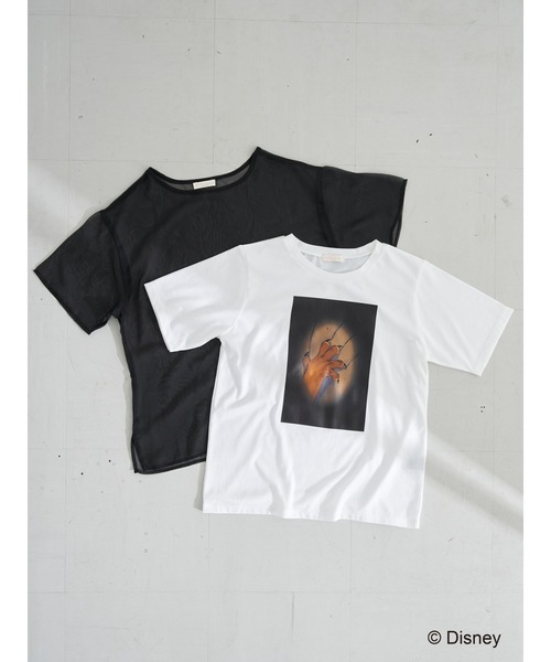 earth music&ecology(アースミュージックアンドエコロジー)の「『ディズニー ツイステッドワンダーランド』earth シアーTシャツセット *(Tシャツ/カットソー・レディース・ラベンダー/グリーン/ブルー/パープル/ボルドー/レッド/オレンジ・FREE)」の7枚目の写真