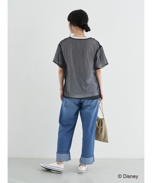 earth music&ecology(アースミュージックアンドエコロジー)の「『ディズニー ツイステッドワンダーランド』earth シアーTシャツセット *(Tシャツ/カットソー・レディース・ラベンダー/グリーン/ブルー/パープル/ボルドー/レッド/オレンジ・FREE)」の12枚目の写真