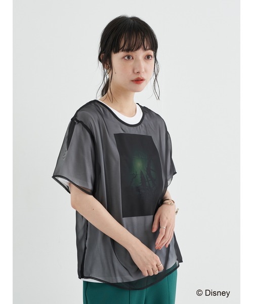 earth music&ecology(アースミュージックアンドエコロジー)の「『ディズニー ツイステッドワンダーランド』earth シアーTシャツセット *(Tシャツ/カットソー・レディース・ラベンダー/グリーン/ブルー/パープル/ボルドー/レッド/オレンジ・FREE)」の13枚目の写真