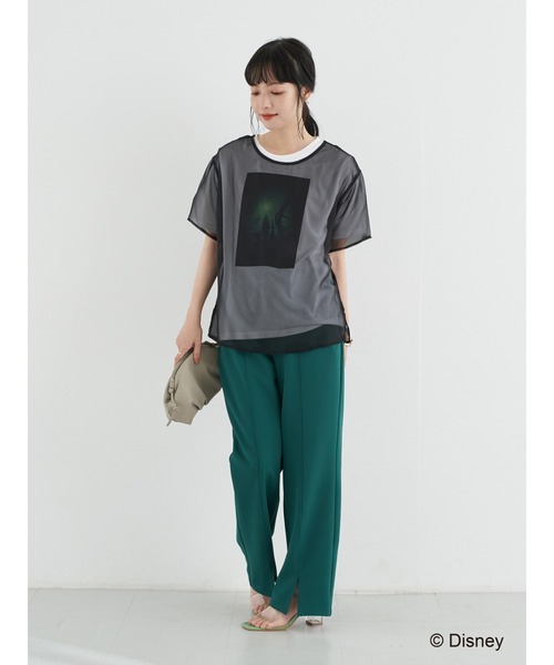 earth music&ecology(アースミュージックアンドエコロジー)の「『ディズニー ツイステッドワンダーランド』earth シアーTシャツセット *(Tシャツ/カットソー・レディース・ラベンダー/グリーン/ブルー/パープル/ボルドー/レッド/オレンジ・FREE)」の14枚目の写真