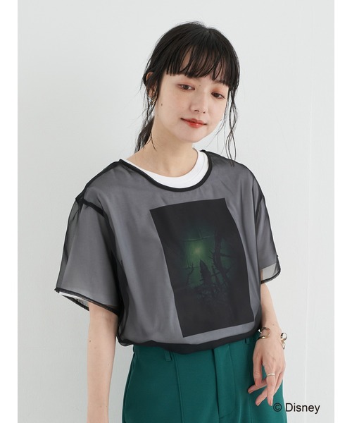 earth music&ecology(アースミュージックアンドエコロジー)の「『ディズニー ツイステッドワンダーランド』earth シアーTシャツセット *(Tシャツ/カットソー・レディース・ラベンダー/グリーン/ブルー/パープル/ボルドー/レッド/オレンジ・FREE)」の15枚目の写真