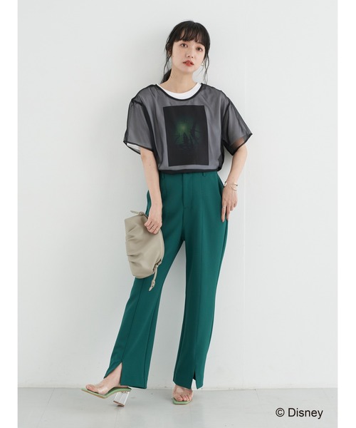 earth music&ecology(アースミュージックアンドエコロジー)の「『ディズニー ツイステッドワンダーランド』earth シアーTシャツセット *(Tシャツ/カットソー・レディース・ラベンダー/グリーン/ブルー/パープル/ボルドー/レッド/オレンジ・FREE)」の16枚目の写真