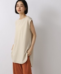 LOWRYS FARM | ピグメントノースリーブ　957490(Tシャツ/カットソー)