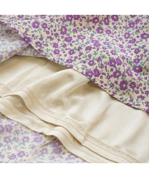 flower（フラワー）の「リトルガーデンスカート（スカート・レディース・ブラック/アイボリー・FREE）」の19枚目の写真