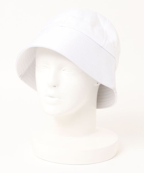 c.u.l(シーユーエル)の「【c.u.l】ドロップブリムバケットハット cula260(ハット・レディース・ホワイト/ブラック/ネイビー/ライトベージュ・FREE)」の20枚目の写真